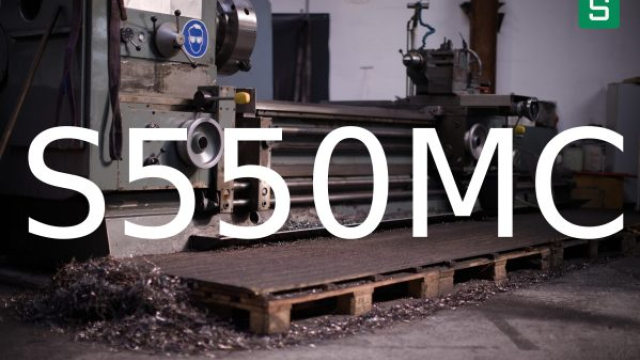 S550MC-Si’lu Çelik Kalitesi % Muadili
