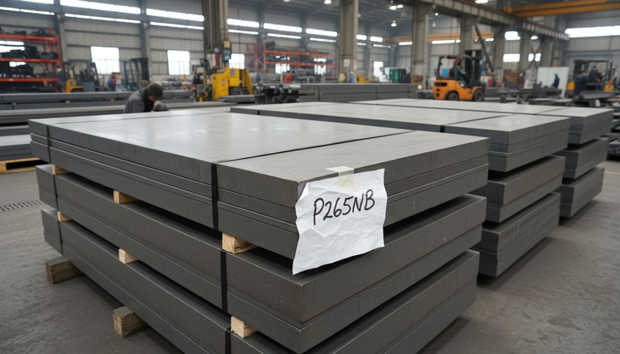 P265NB Çelik kalitesi Ebatları